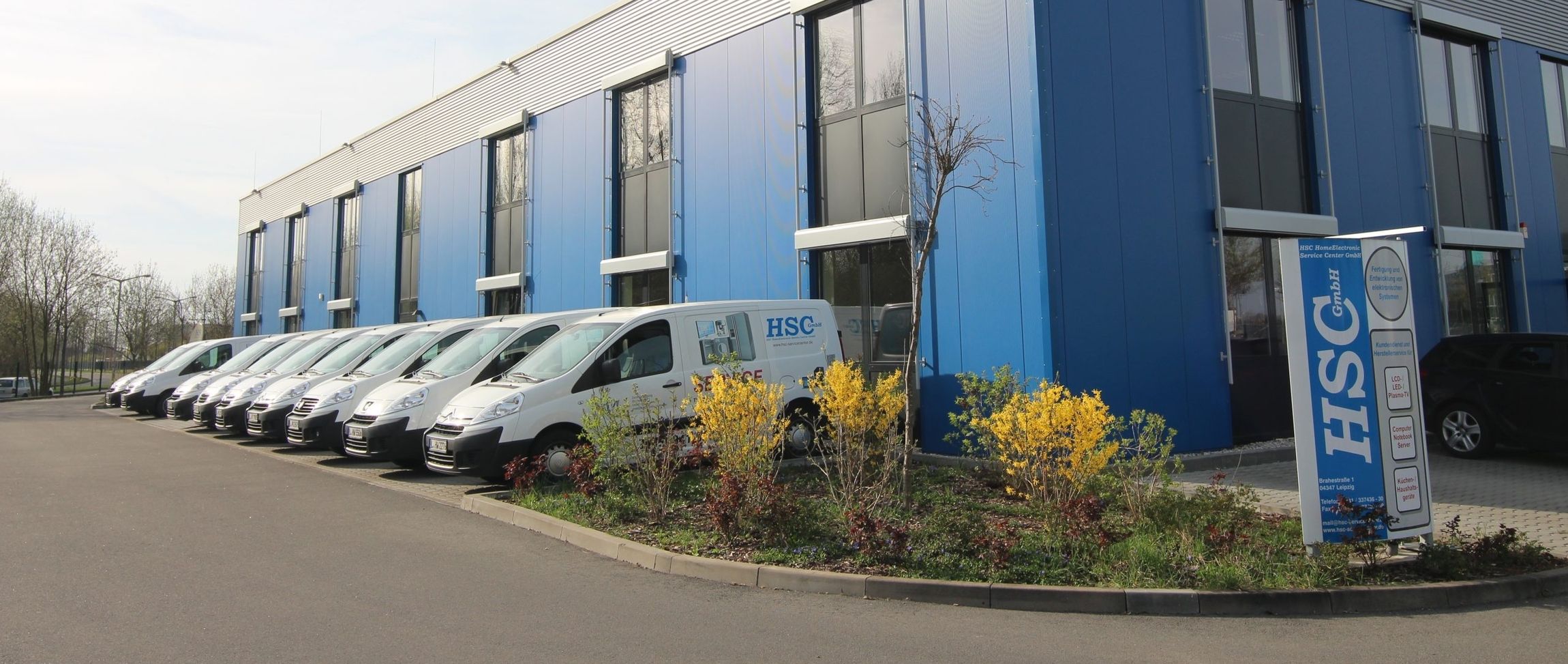 Vorderansicht des Unternehmens HSC HomeElectronic Service Center GmbH